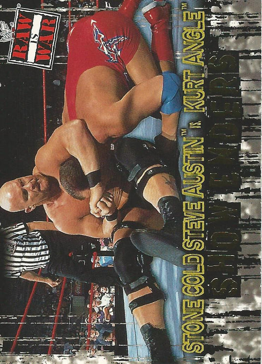 WWF Fleer Raw 2001 Stone Cold Steve Austin #90