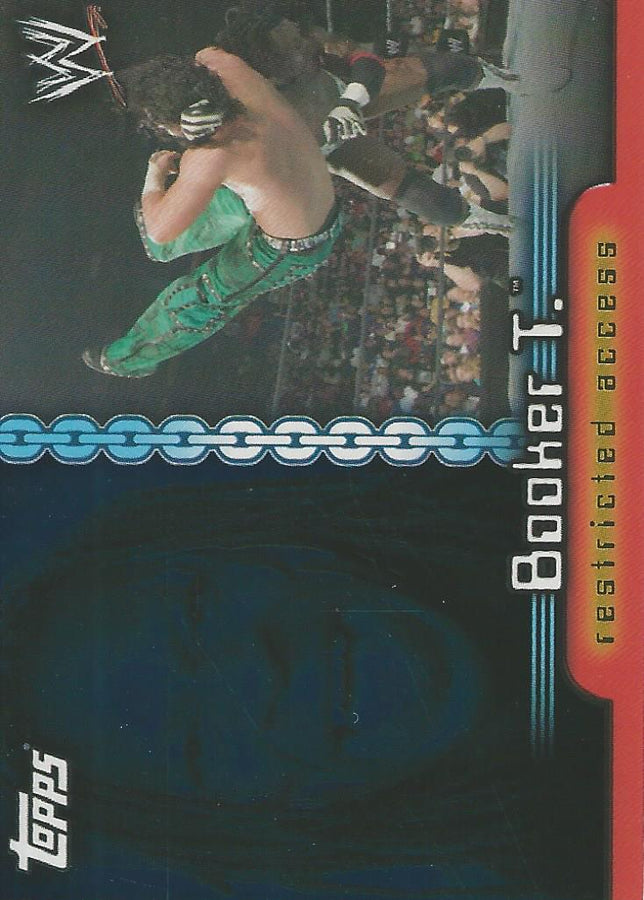 WWE Topps Insider 2006 US Booker T C6 trading card PW Catalog