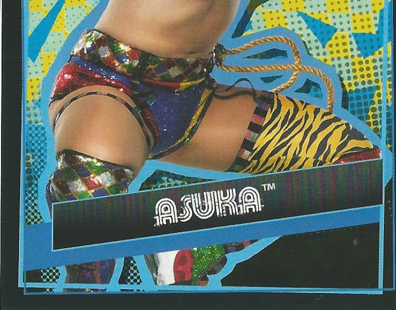WWE Topps Road to WrestleMania Stickers 2021 Asuka #90