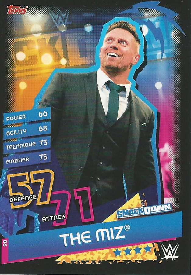 WWE Topps Slam Attax Reloaded 2020 The Miz #90