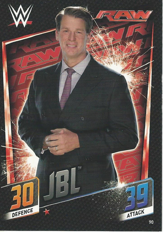 WWE Topps Slam Attax 2015 Then Now Forever JBL #90