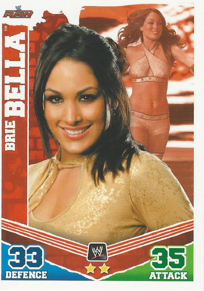 WWE Topps Slam Attax Mayhem 2010 Brie Bella #90
