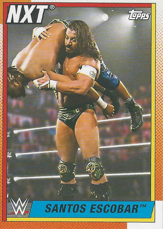 WWE Topps Heritage 2021 Santos Escobar #90