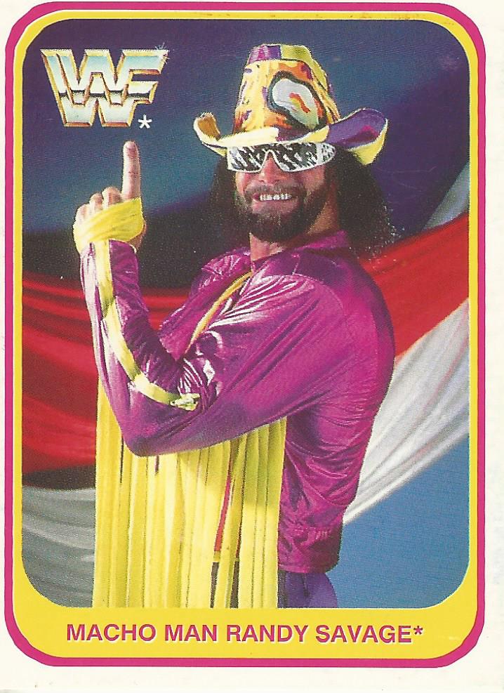WWF Merlin 1991 Macho Man Randy Savage #90
