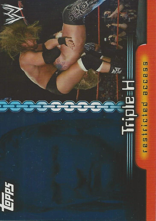 WWE Topps Insider 2006 Triple H HHH C8 trading card PW Catalog