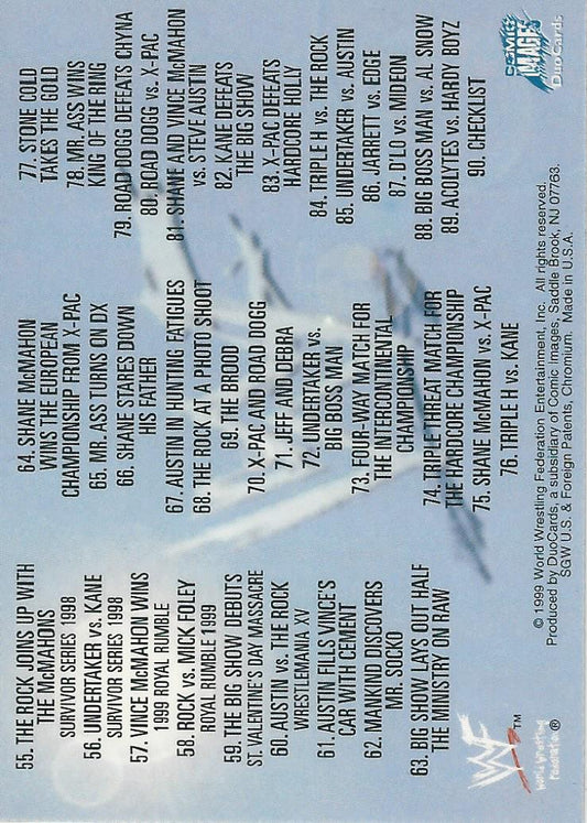 WWF Smackdown Chrome 1999 Checklist #90