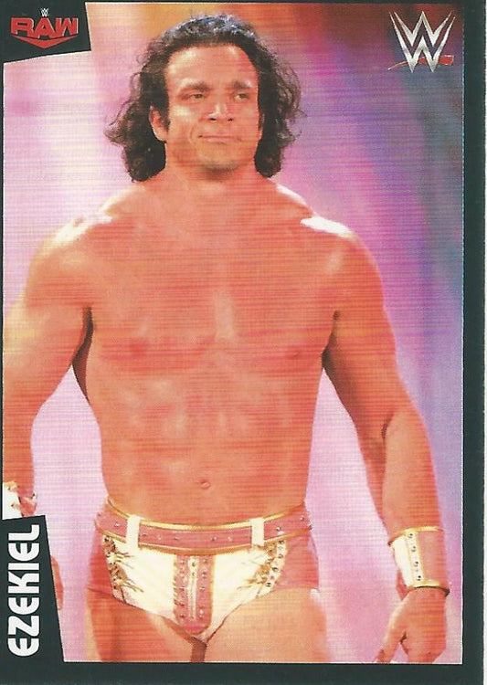 WWE Panini 2022 Sticker Collection Ezekiel #90