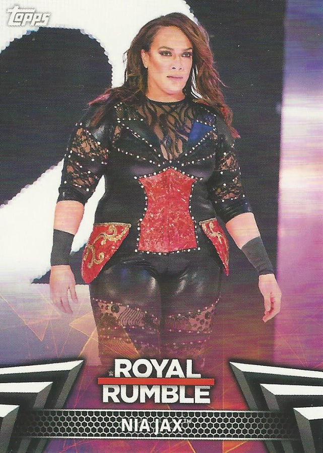 WWE Topps Women Division 2018 Nia Jax RR-16 trading card PW Catalog