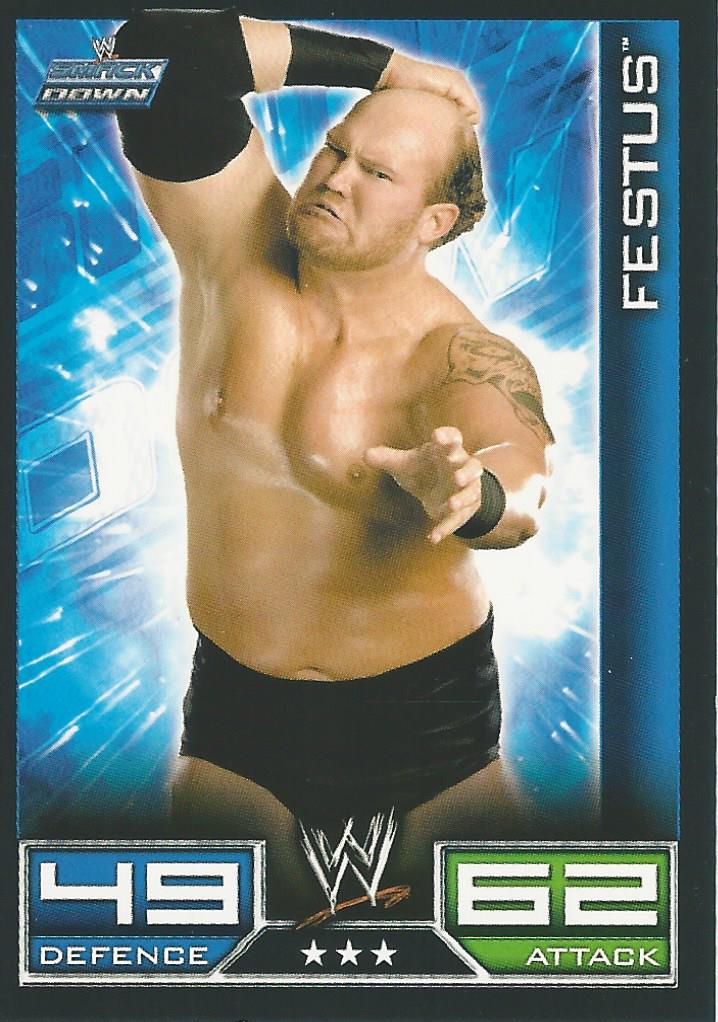 WWE Topps Slam Attax 2008 Festus #90