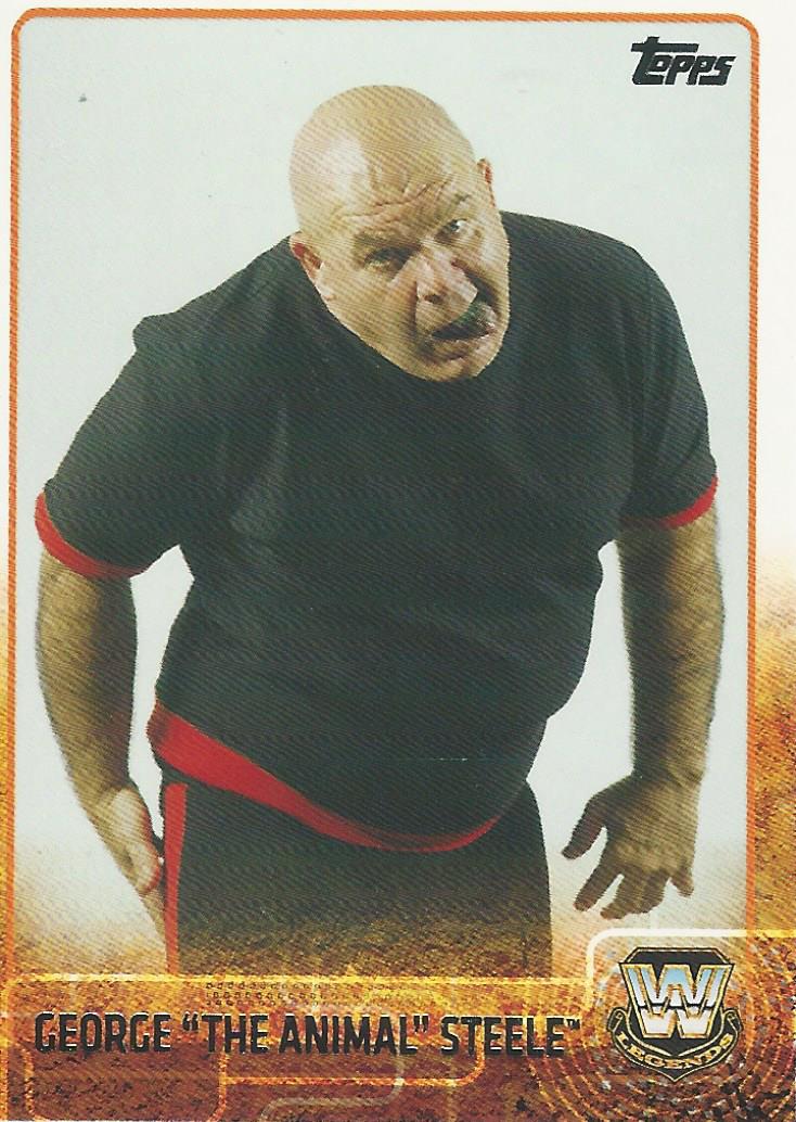 WWE Topps 2015 George the Animal Steele #90