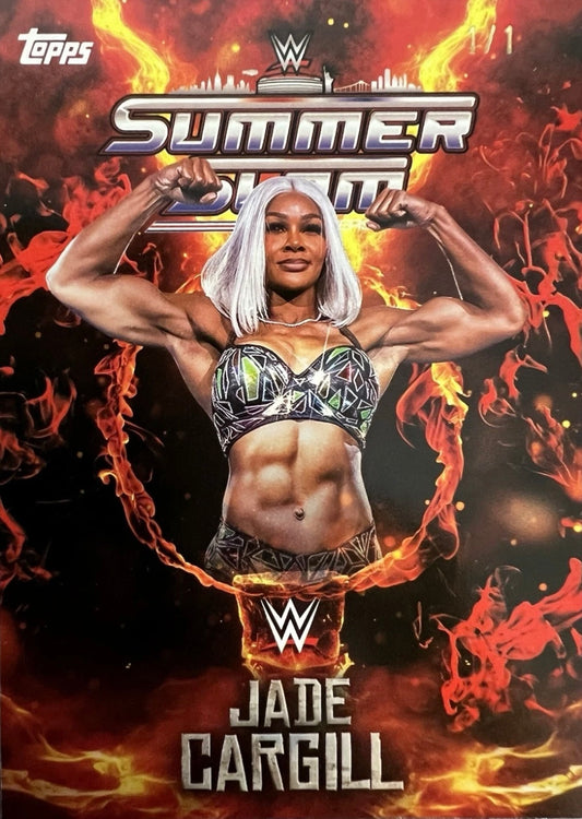 Jade Cargill trading card PW Catalog