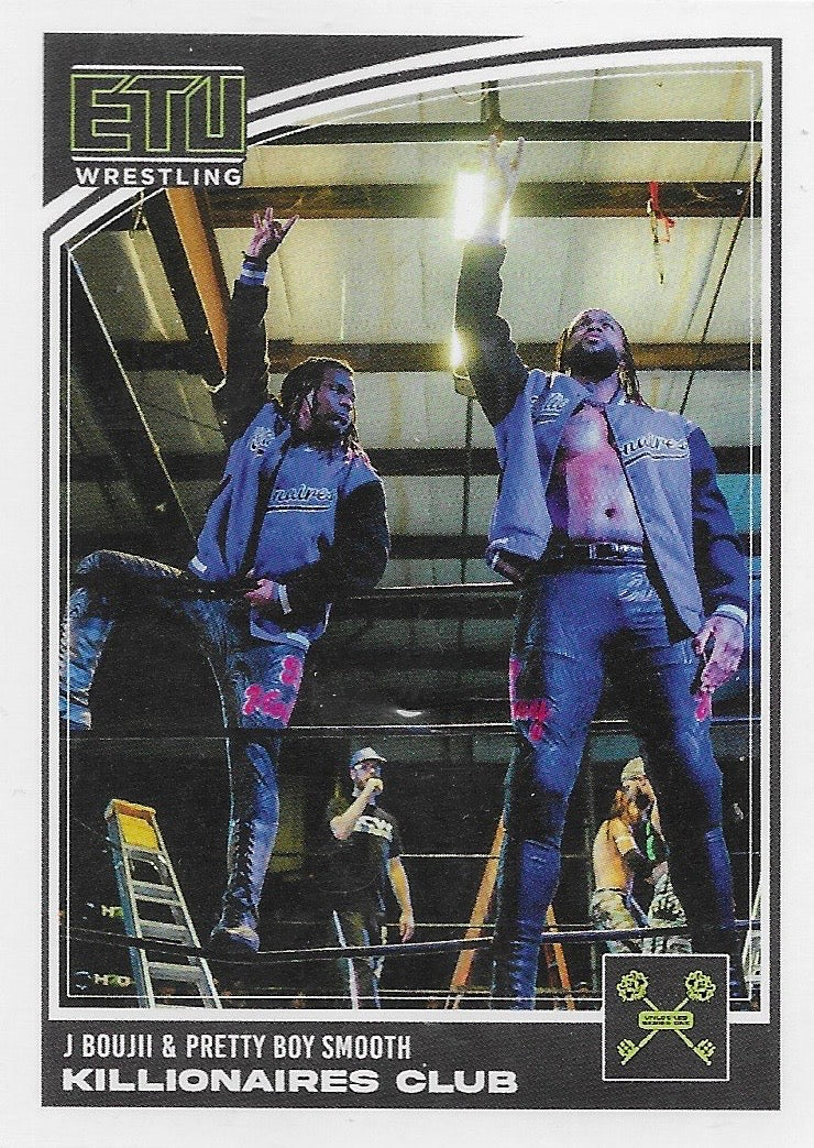 J Boujii & Pretty Boy Smooth Killionaires Club trading card PW Catalog