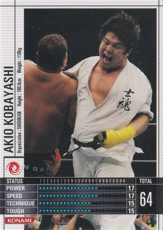 Akio Kobayashi trading card PW Catalog