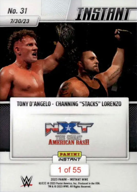 Tony D’angelo – Channing “Stacks” Lorenzo – Tony D’angelo and Channing “Stacks” Lorenzo Become TAG Team Champs - image 2