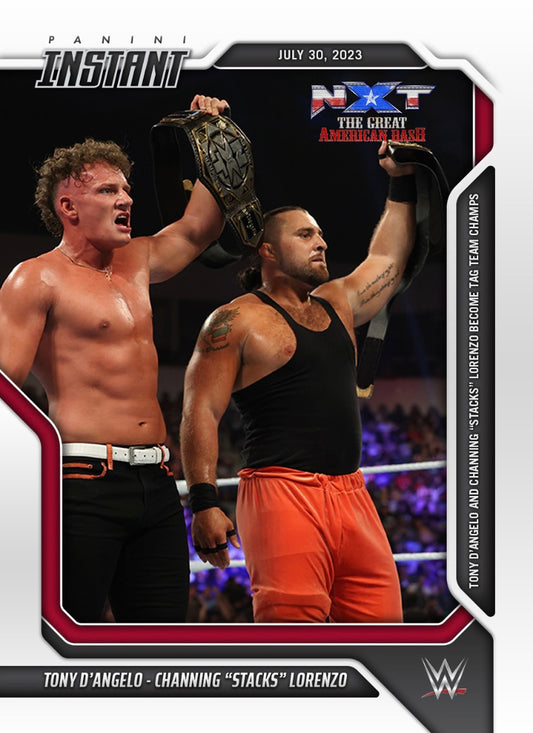 Tony D’angelo – Channing “Stacks” Lorenzo – Tony D’angelo and Channing “Stacks” Lorenzo Become TAG Team Champs