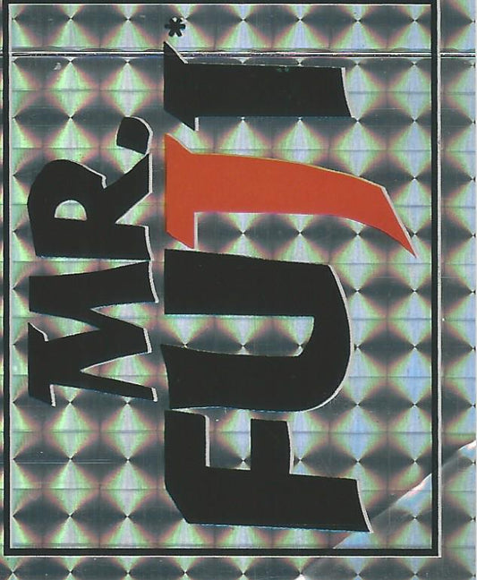 WWF Merlin Sticker 1994 Mr Fuji #91 Version 2