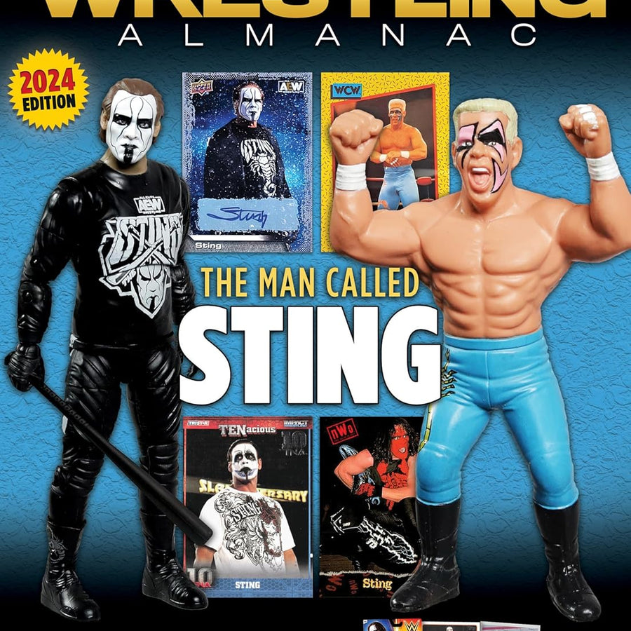 Beckett Wrestling Almanac 2024 #6 Magazine PWcatalog