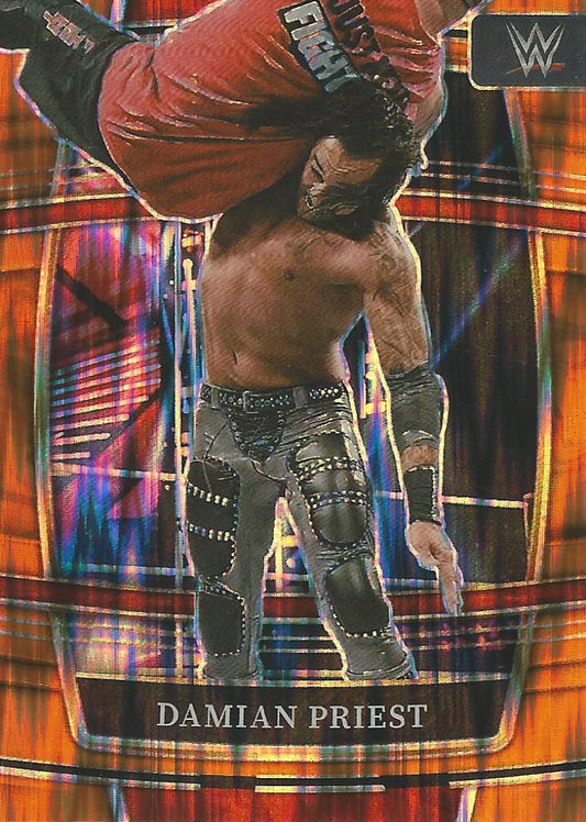 WWE Panini Select 2022 Orange Flash Damian Priest #75