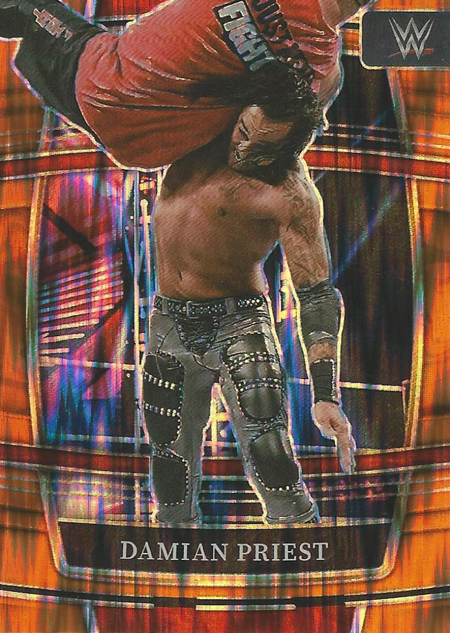 WWE Panini Select 2022 Orange Flash Damian Priest #75