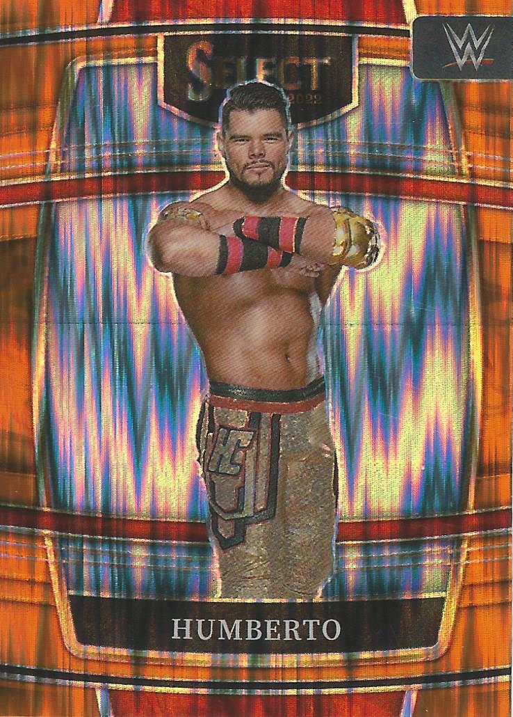 WWE Panini Select 2022 Orange Flash Humberto #79