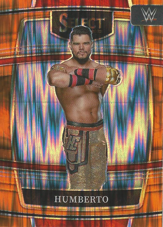WWE Panini Select 2022 Orange Flash Humberto #79