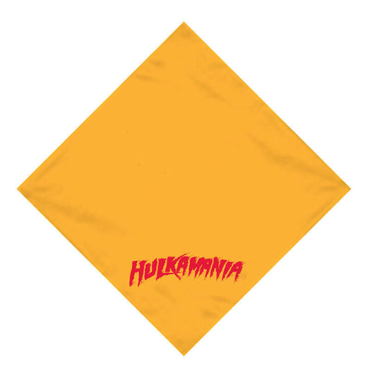 Hulk Hogan "Hulkamania" Yellow Bandana 1