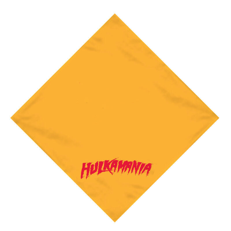 Hulk Hogan "Hulkamania" Yellow Bandana 1