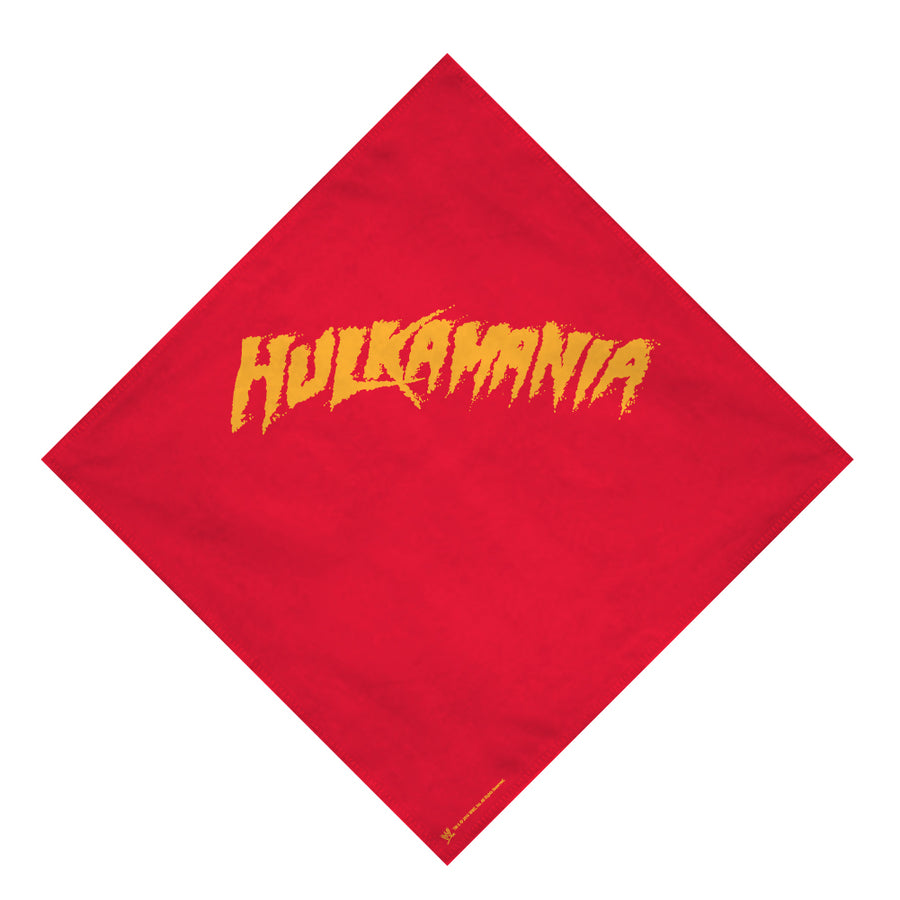 Hulk Hogan "Hulkamania" Red Bandana