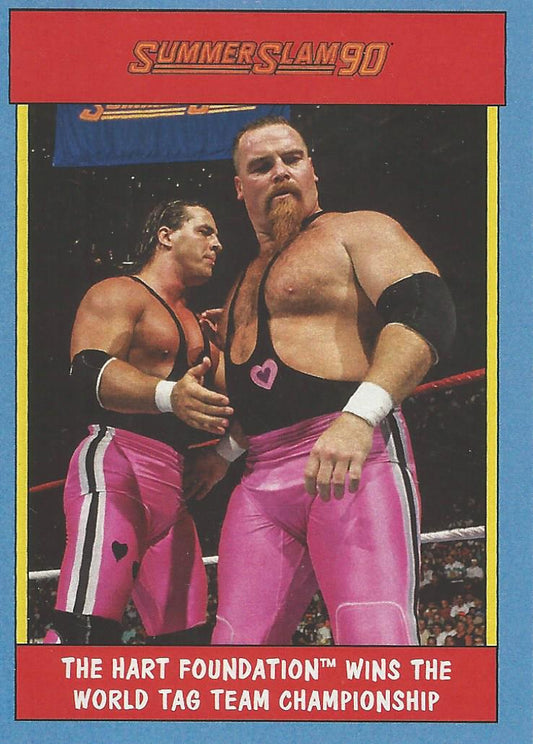 WWE Topps Heritage 2017 Hart Foundation #5