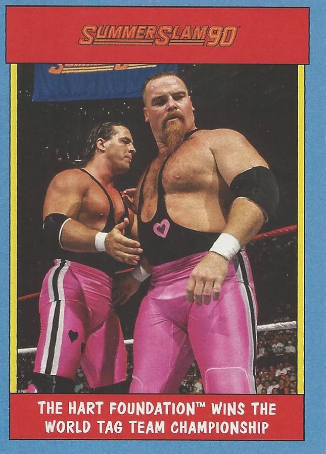 WWE Topps Heritage 2017 Hart Foundation #5