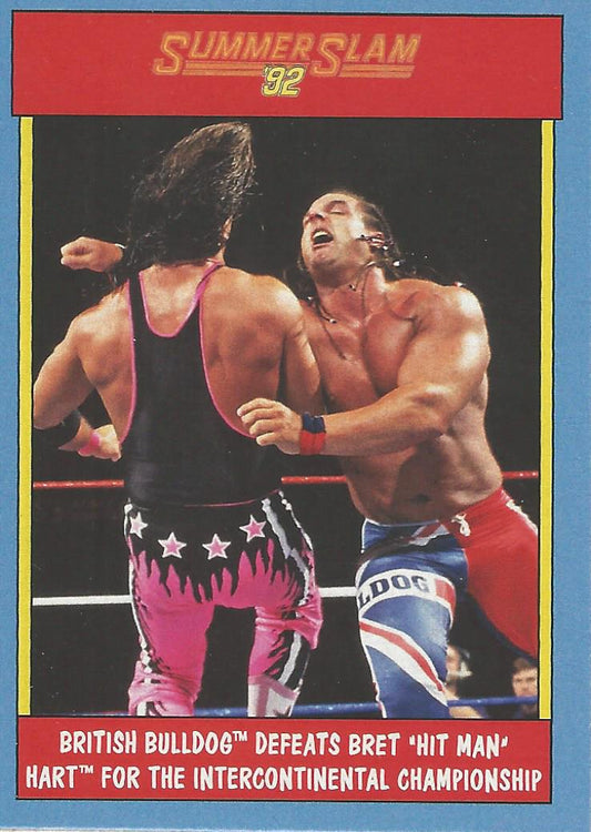 WWE Topps Heritage 2017 British Bulldog #10