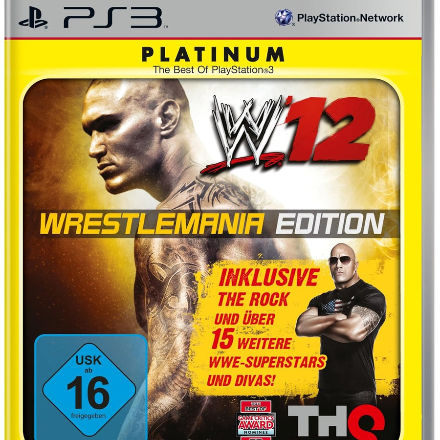 WWE '12 WrestleMania Edition [PlayStation 3] PWcatalog