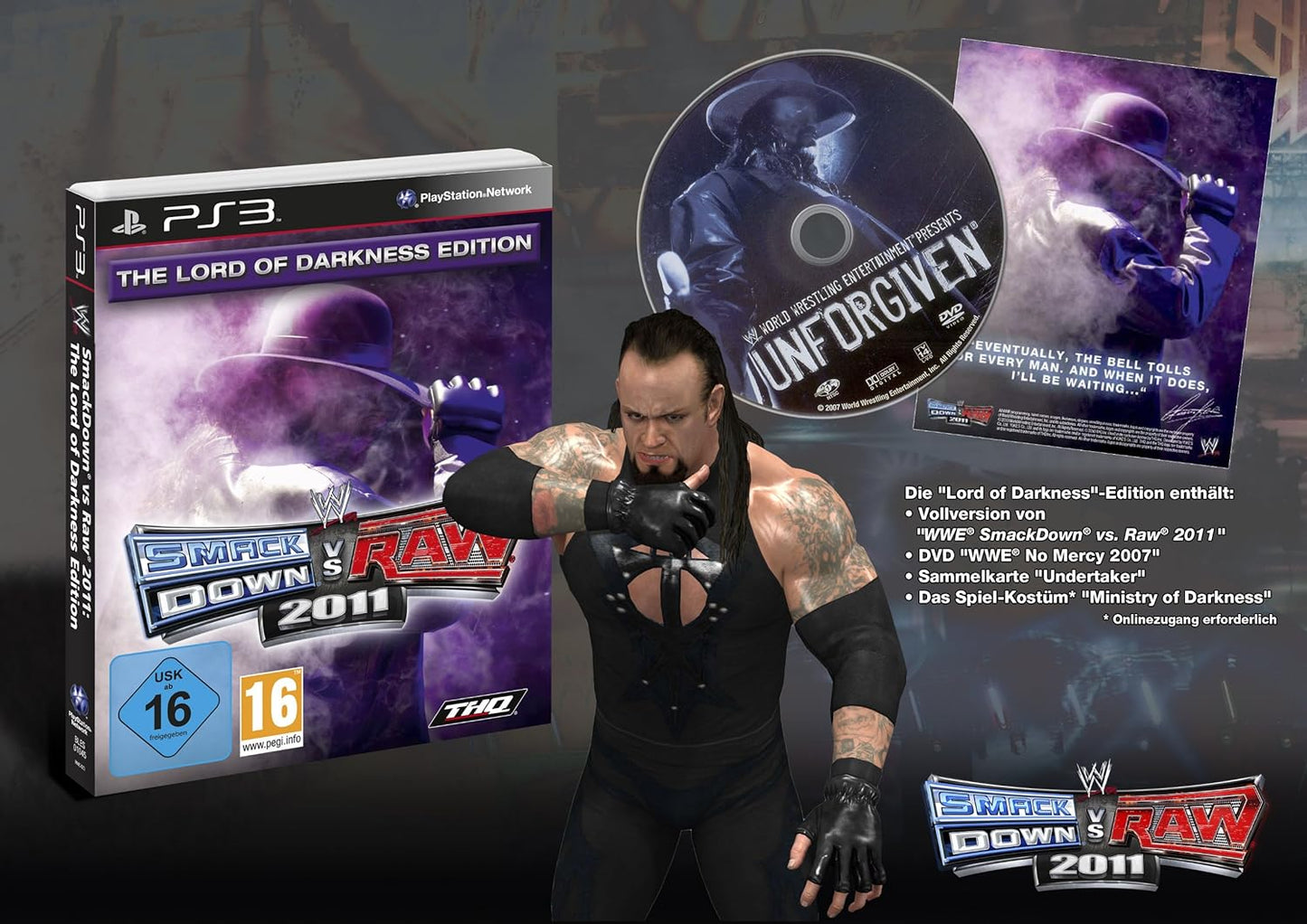 WWE SmackDown vs. Raw 2011 The Lord of Darkness Edition [PlayStation 3] PWcatalog