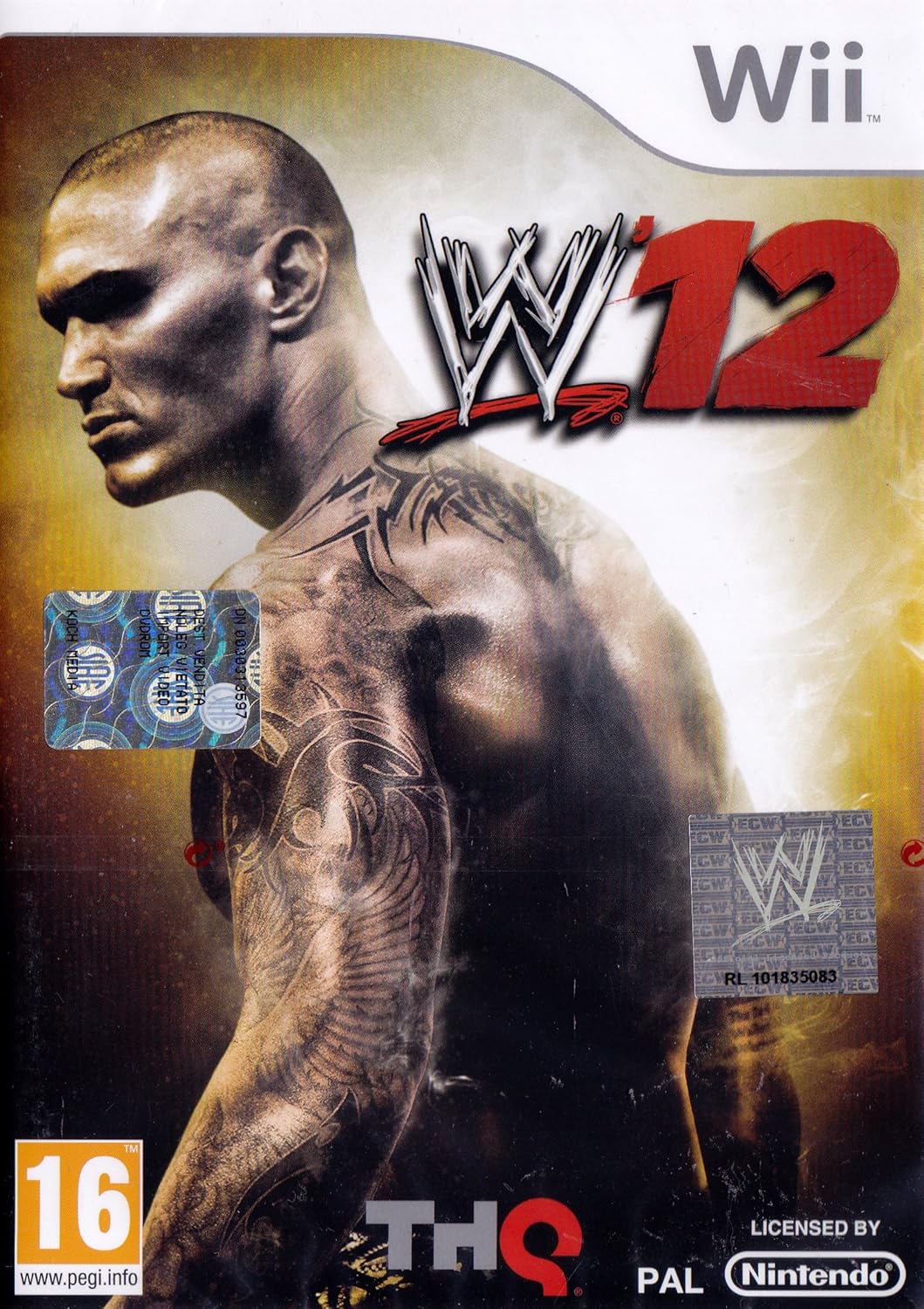 WWE '12 [Nintendo Wii] PWcatalog