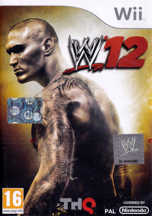 WWE '12 [Nintendo Wii] PWcatalog