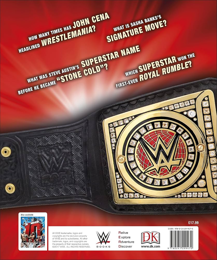 WWE Absolutely Everything You Need to Know Books PWcatalog