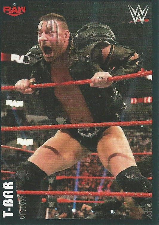WWE Panini 2022 Sticker Collection T-Bar #91