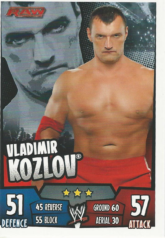 WWE Topps Slam Attax Rumble 2011 Vladimir Kozlov #91