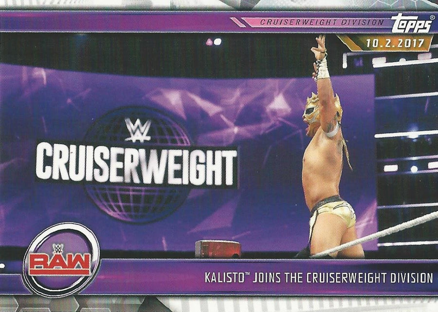 WWE Topps Champions 2019 Kalisto #41
