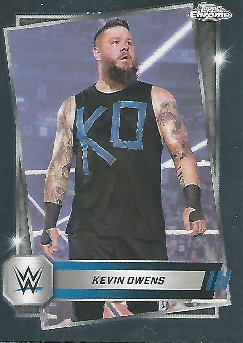 WWE Topps Chrome 2025 Trading Cards Kevin Owens No.91 PW Catalog