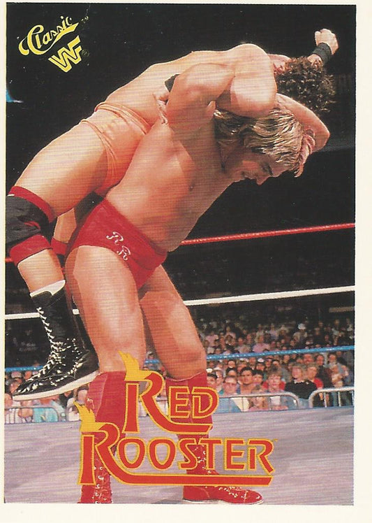WWF Classic Trading Cards 1990 Red Rooster #91