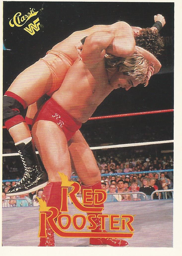 WWF Classic Trading Cards 1990 Red Rooster No.91 trading card PW Catalog