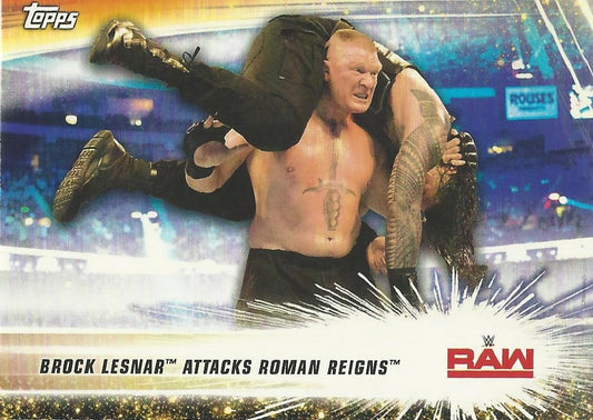 WWE Topps SummerSlam 2019 Brock Lesnar #91