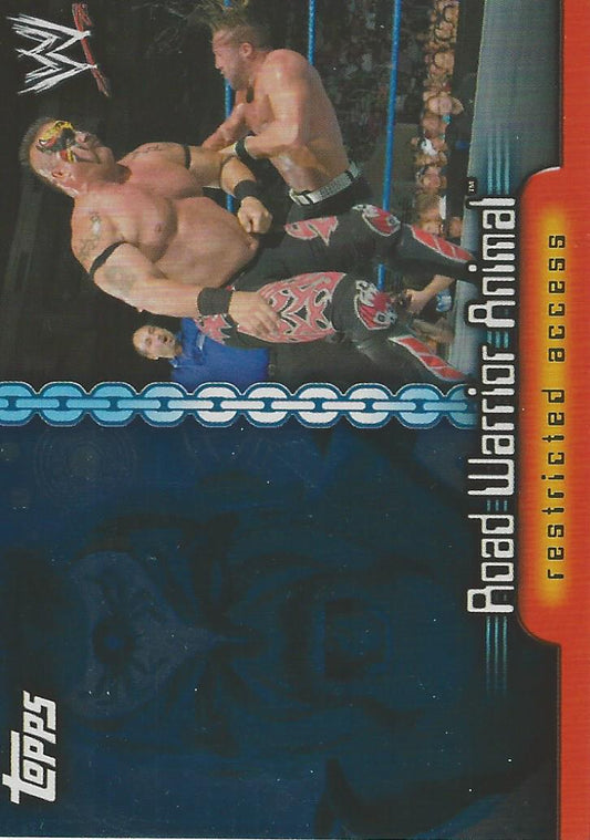 WWE Topps Insider 2006 Road Warrior Animal C9 trading card PW Catalog