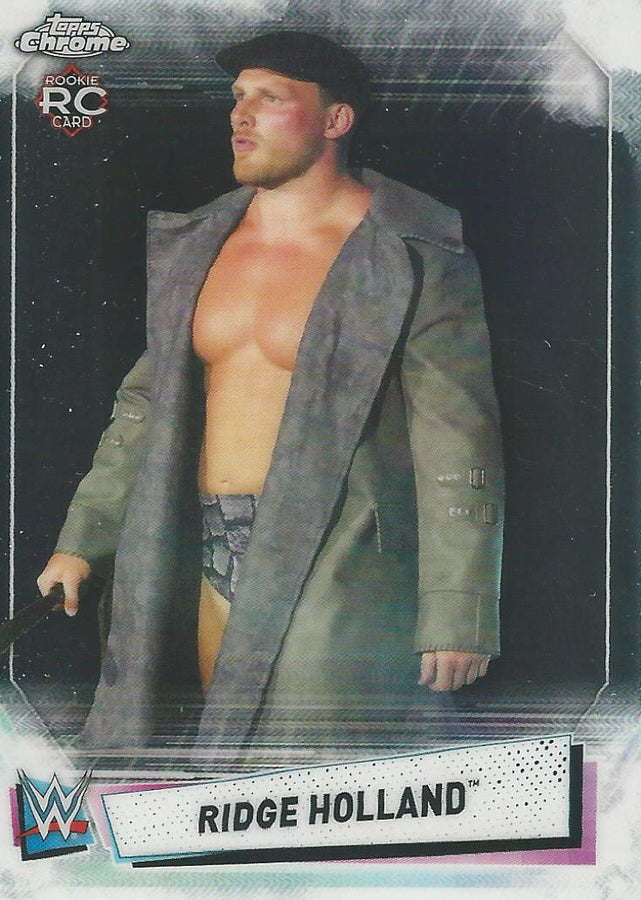 WWE Topps Chrome 2021 Ridge Holland #91