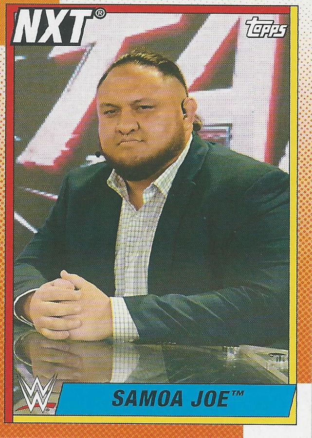 WWE Topps Heritage 2021 Samoa Joe #91