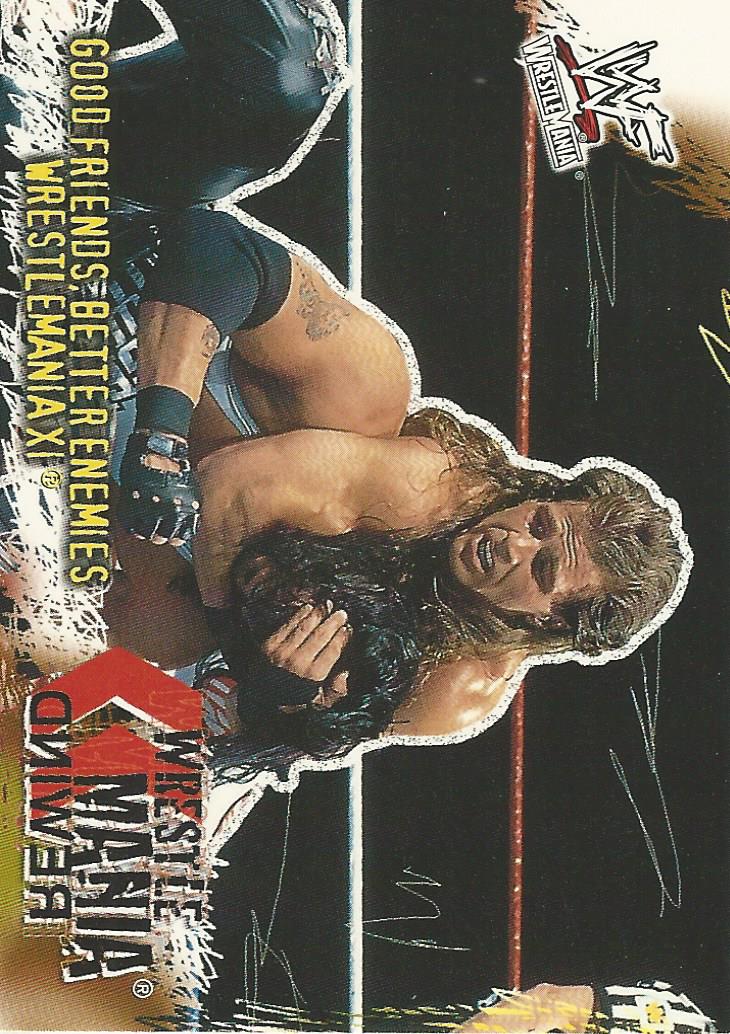 WWF Fleer Wrestlemania 2001 Shawn Michaels #91