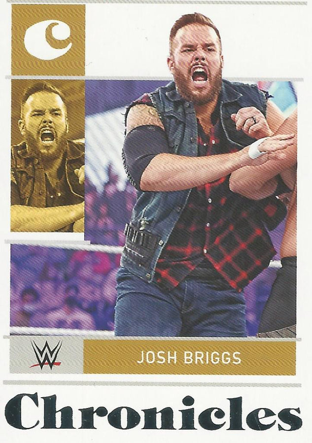 WWE Panini Chronicles 2022 Josh Briggs #4
