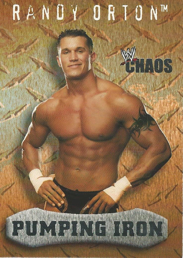 WWE Fleer Chaos 2004 Randy Orton #91
