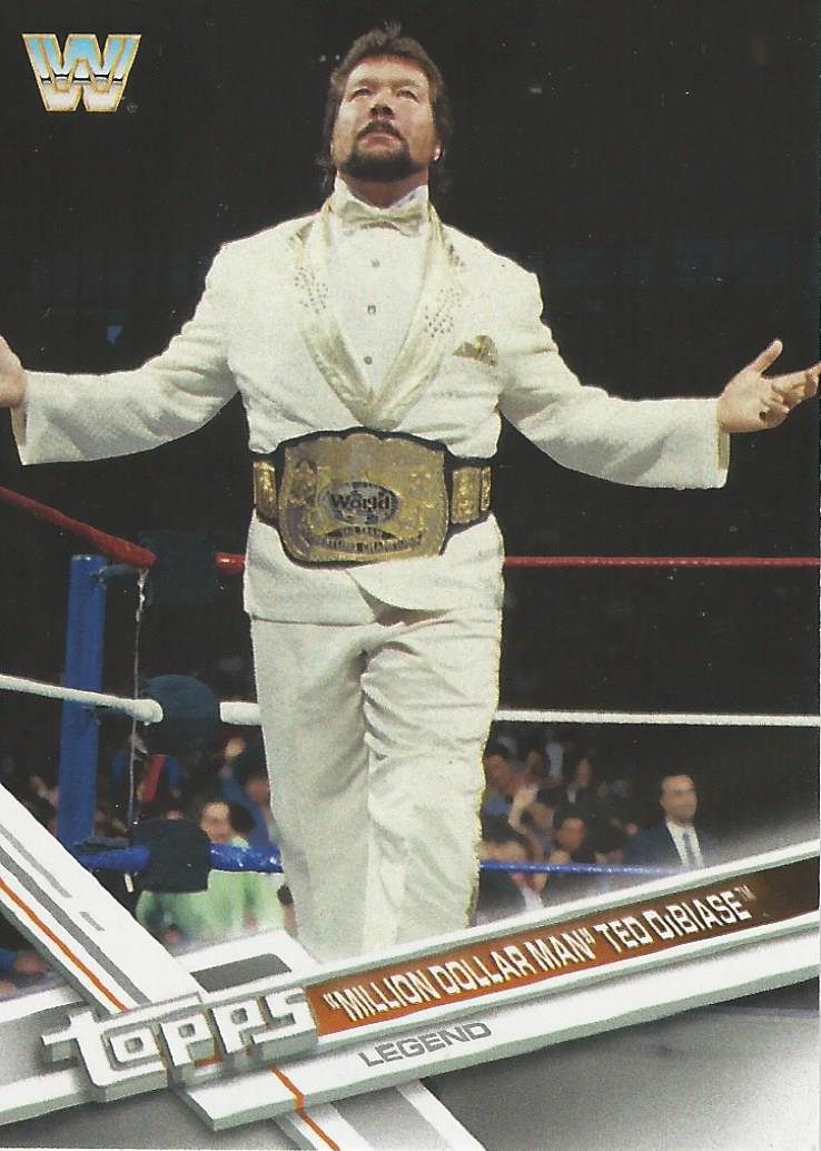 WWE Topps Then Now Forever 2017 Million Dollar Man Ted Dibiase #191